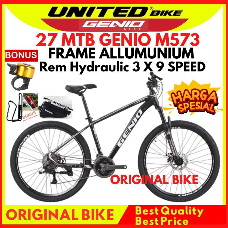 SEPEDA MTB 27.5 GENIO M 573 BY UNITED FRAME ALLOY