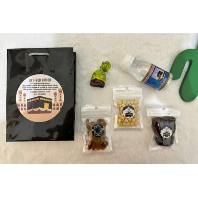 

Kado-in Hampers oleh-oleh umroh//Paket Snack Umroh