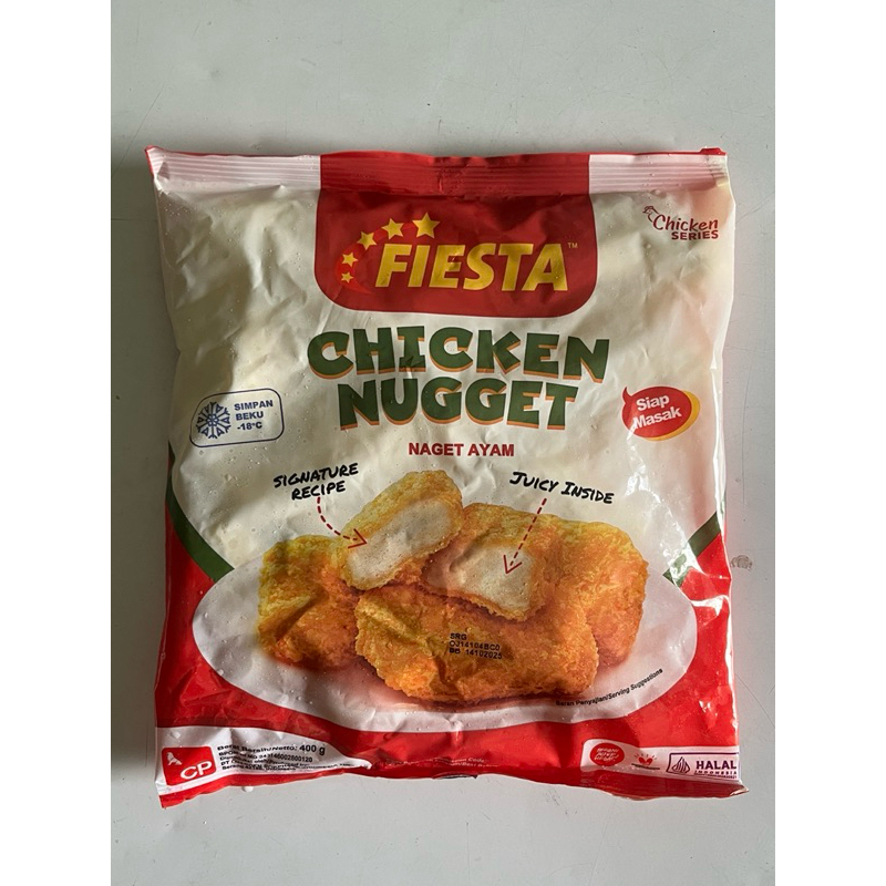 

Fiesta Chicken Nugget 400gr. 100% HALAL