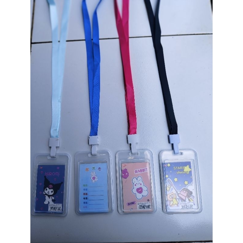 

ID CARD KARTU NAMA NAME TAG KALUNG ID CARD KARAKTER LANYARD KARAKTER