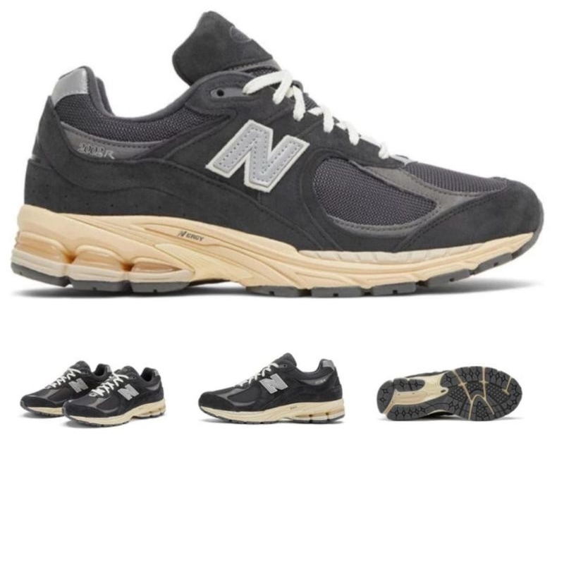 Sepatu New Balance NB 2002R Black Dark Grey