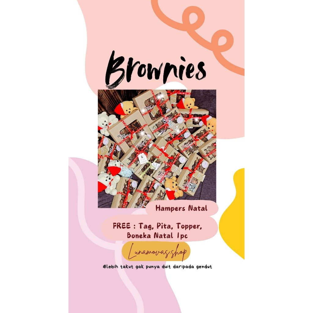 

Hampers Natal Brownies Panggang