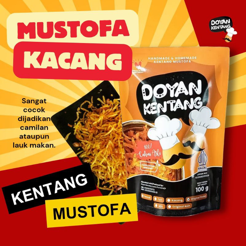 

Kentang Mustofa Kacang Doyan Kentang 100 gram