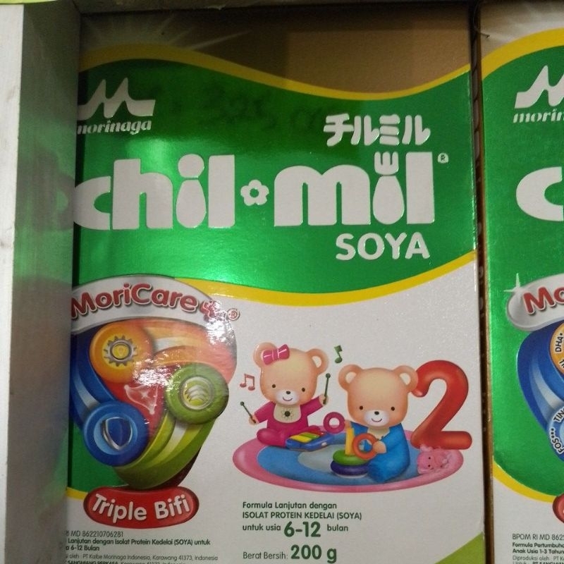 

chilmil soya 6-12 bulan 200gr