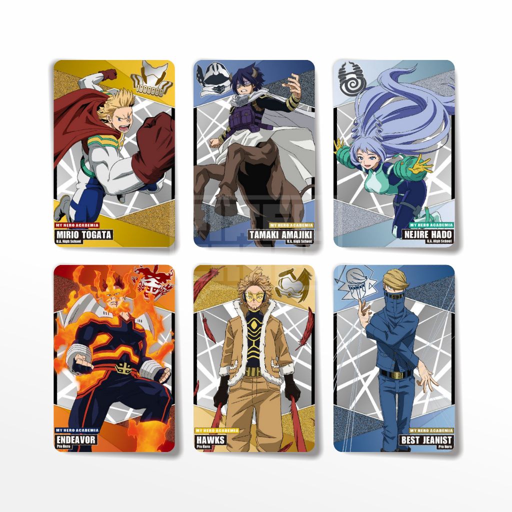 Photocard Karakter Anime BOKU NO HERO ACADEMIA/My Hero Academia (Ver 2)