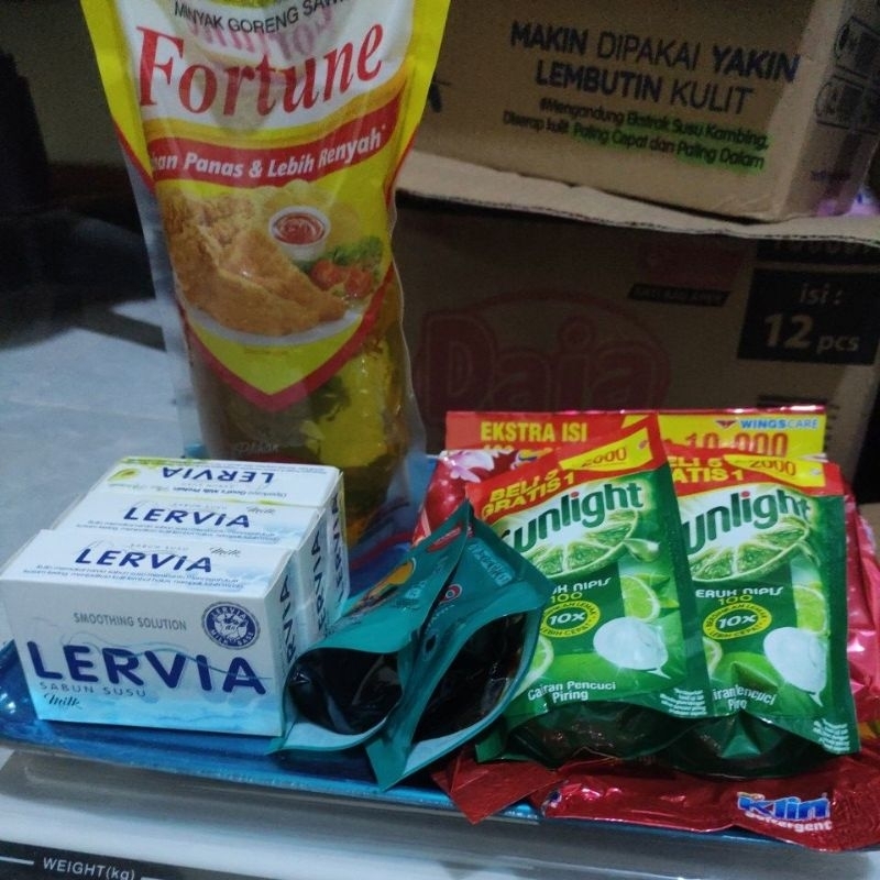 

Paket 50ribu keperluan rumah tangga