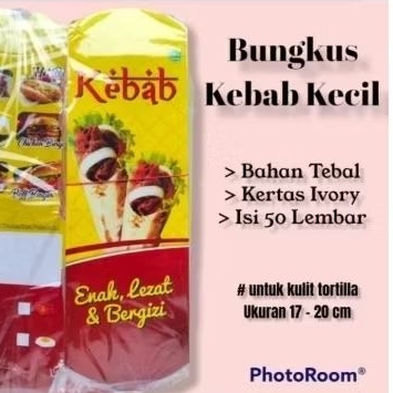 

bungkus kebab kecil