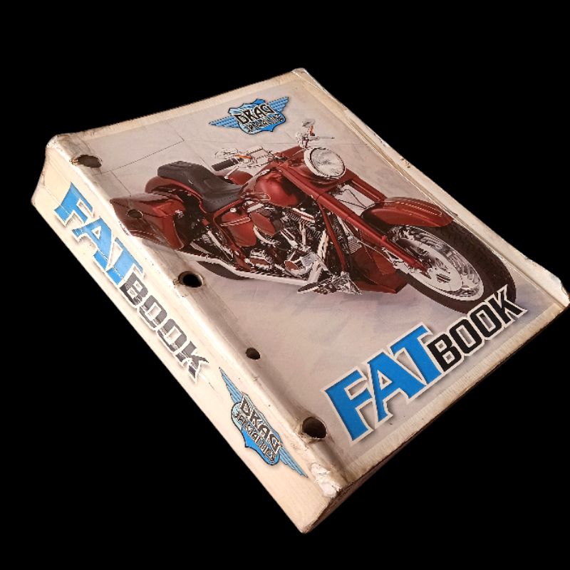 Buku Katalog Otomotif Motor Gede DRAG SPECIALTIES FATBOOK 1997 Tebal