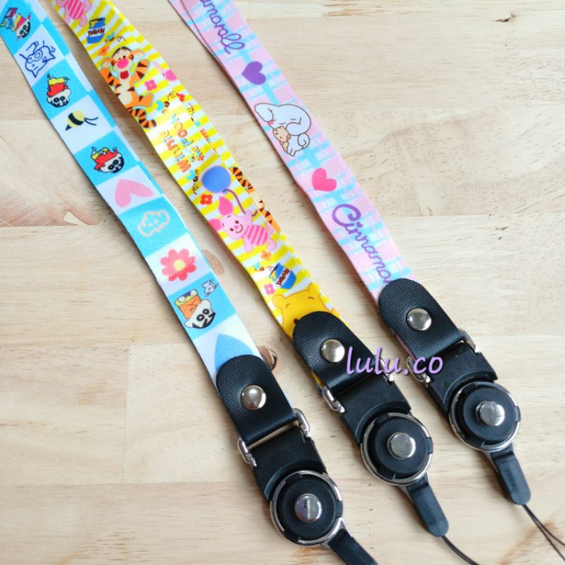 

Tali lanyard hp WINNIE THE POOH CINNAMOROLL SHINCHAN