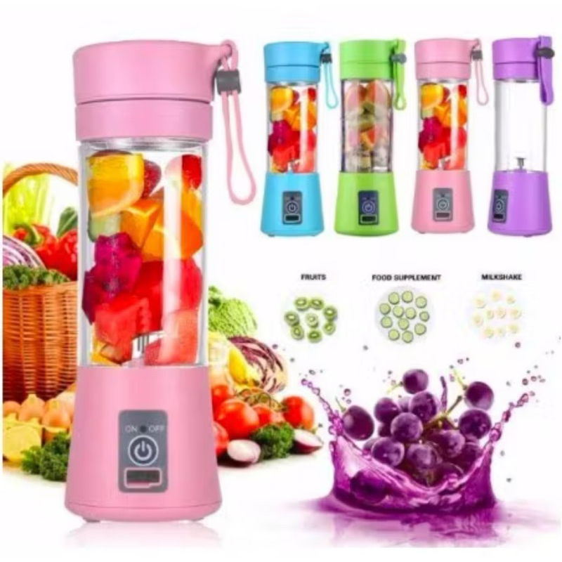 NS - Blender MINI Portable Usb Hm 03 380ml Juice cup blender mini Portable