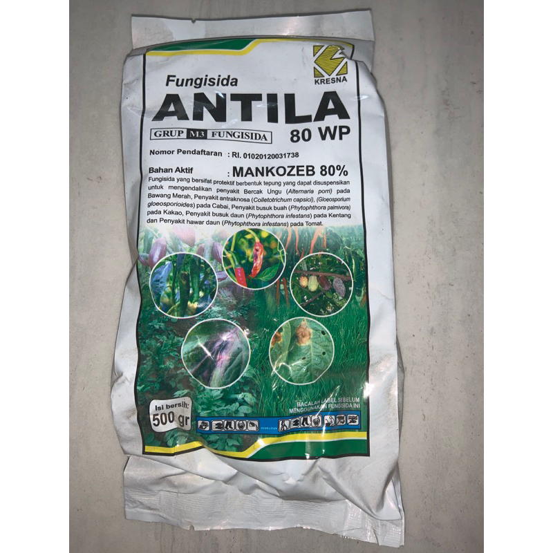 fungisida ANTILA 80wp kemasan 500gr