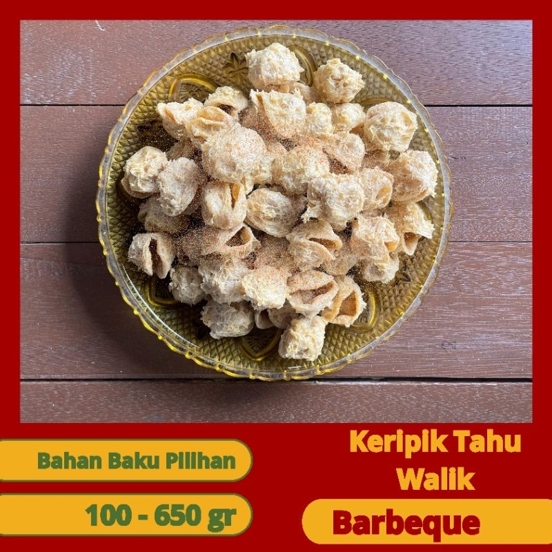 

[ Barbeque ] Keripik Tahu Walik / Keripik Tahu Pong / Tahu Bulat Mini / Keripik Kulit Tahu