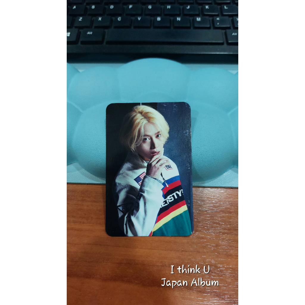 Photocard Heechul I think U Super Junior Japan Album