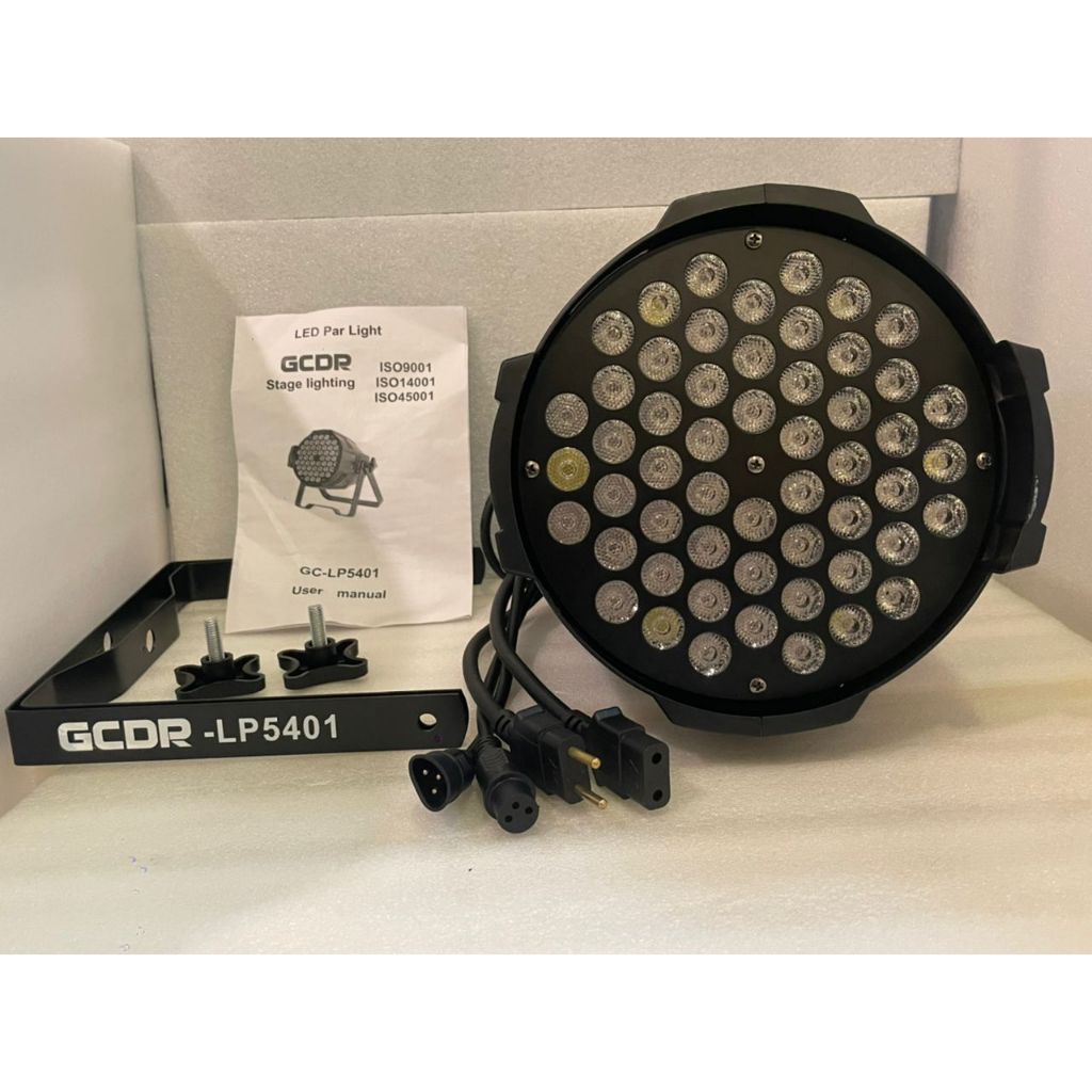 Parled RGBW 54x3 watt 4kabel