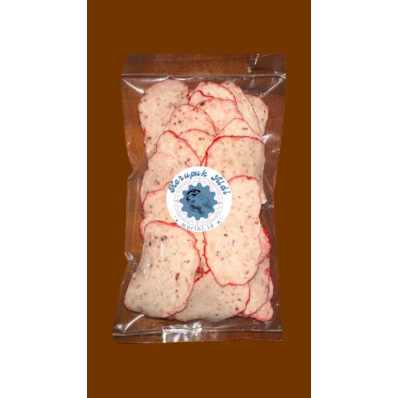 

KERUPUK SOTONG, UDANG, DAN IKAN TENGGIRI KEMASAN 500 GRAM