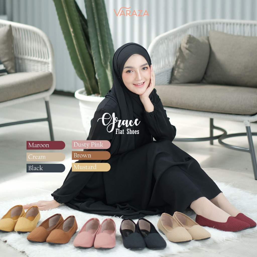 sandal rajut teplek wanita dewasa sandal grace by Varaza