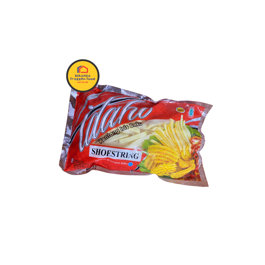 

IDAHO SHOESTRING 500 GR / KENTANG IRIS / KENTANG GORENG / FRENCH FRIES
