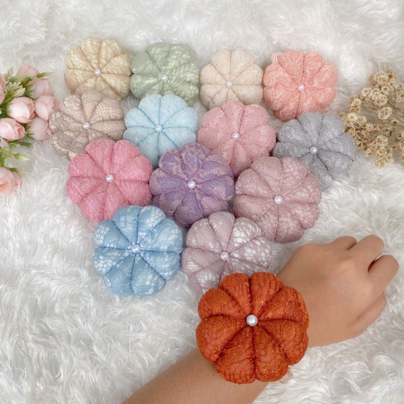 gelang pincushion | bantalan jarum gelang