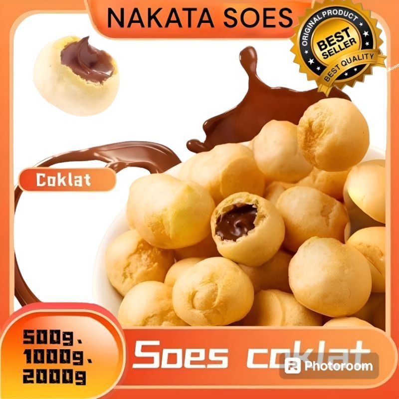 

Soes Coklat Nakata Cemilan Coklat Snack Coklat Soes