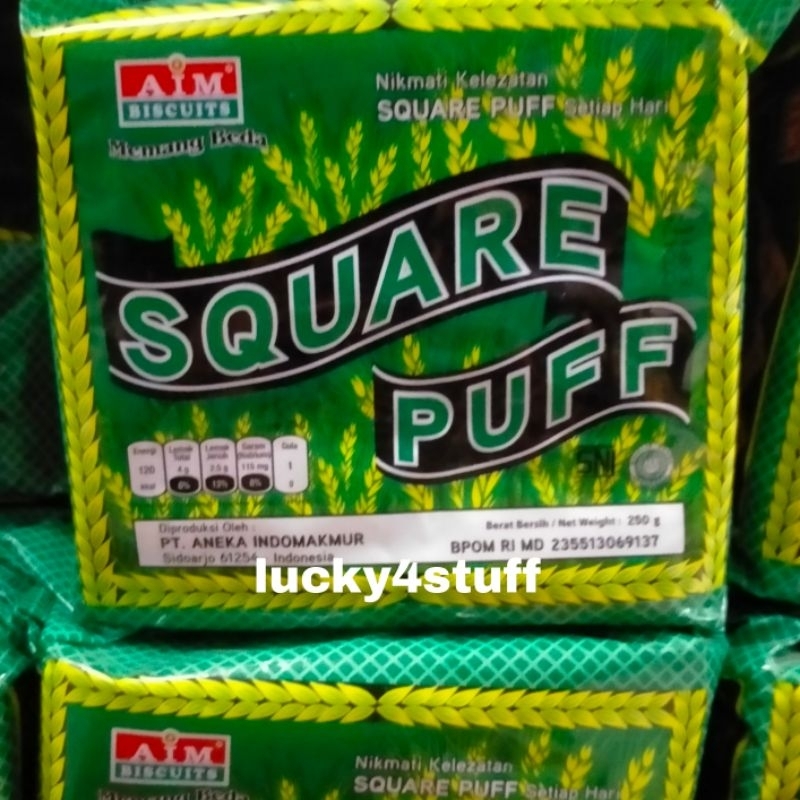 

AIM Square Puff Aneka Biscuit 250gr