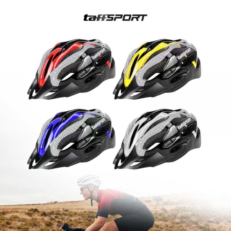 Helm Sepeda, Helem Sepeda, Helm Speda Taffsport Outdoor Multifungsi