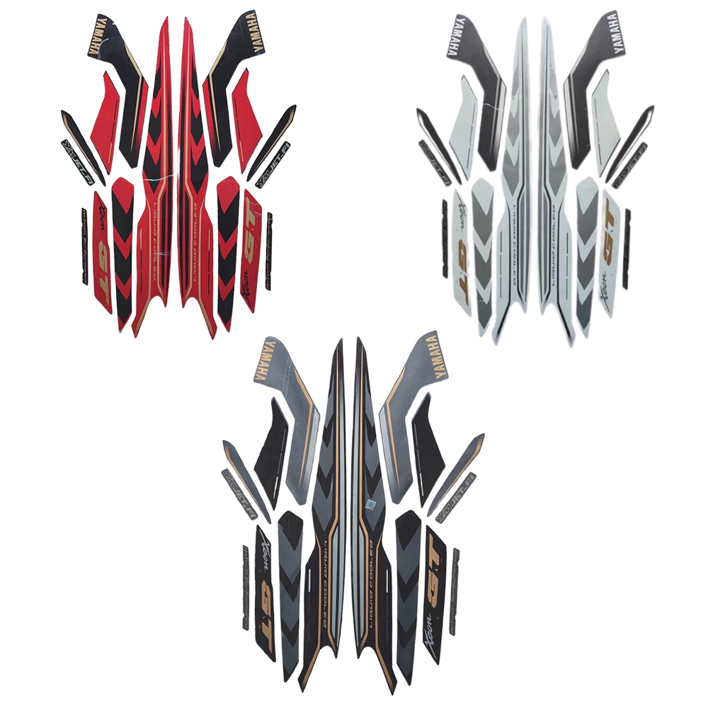 Striping Standart Yamaha XEON 125 2015 Movistar Lis Les Body Xeon 125 2015 | Termurah & Berkualitas