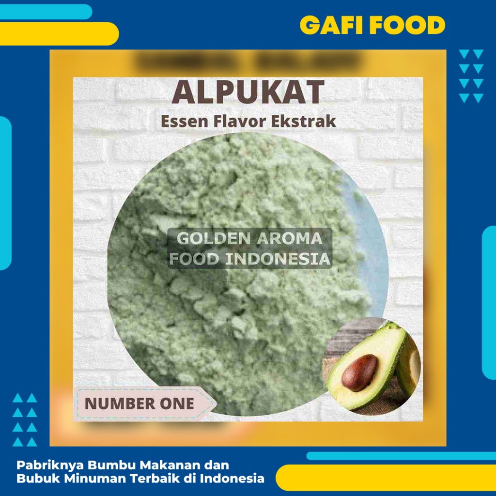 

Bubuk Alpukat 500gr Pure EFE Essence Flavour Ekstrak 1/2 kg Avocado Essen Flavor Extract
