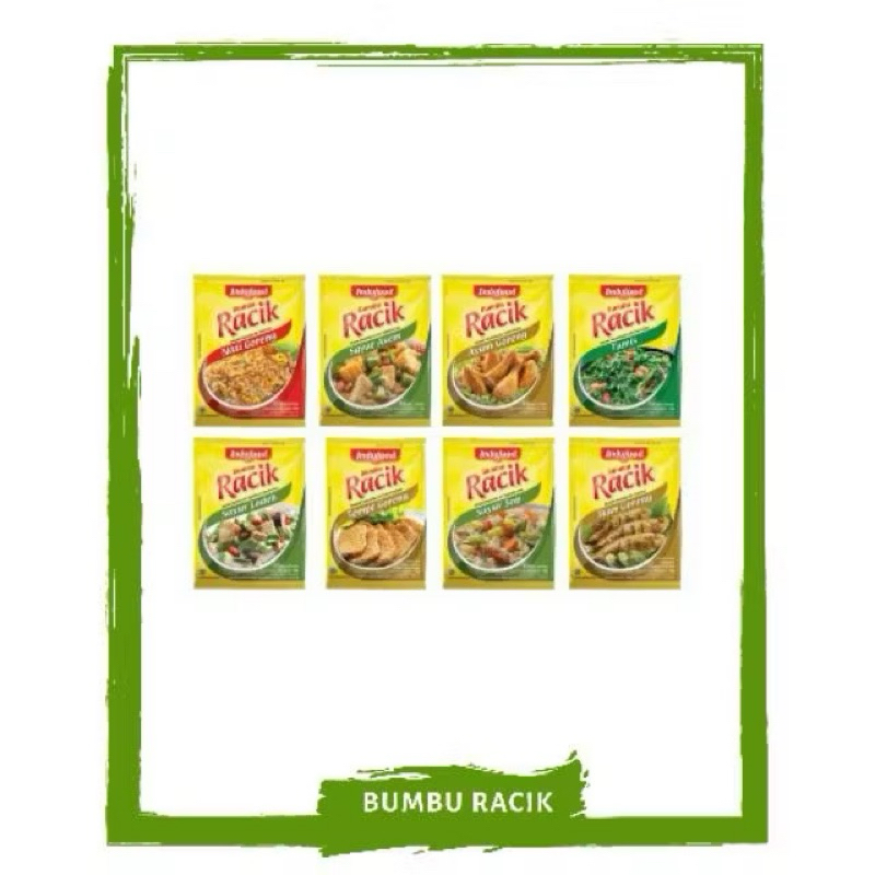 

Bumbu Racik Indofood / Bumbu Masak By Sayur Mallah