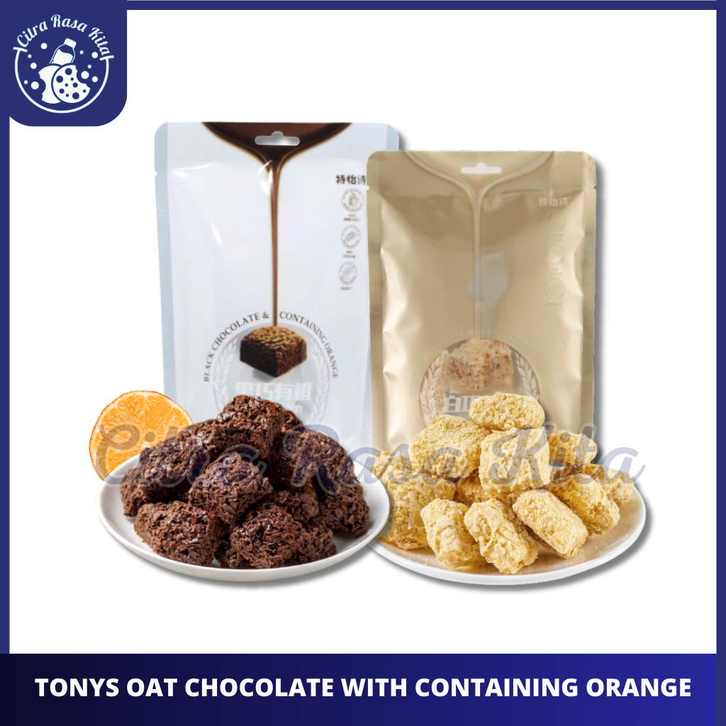 

Tony's Chocolate with Containing Orange 60gr