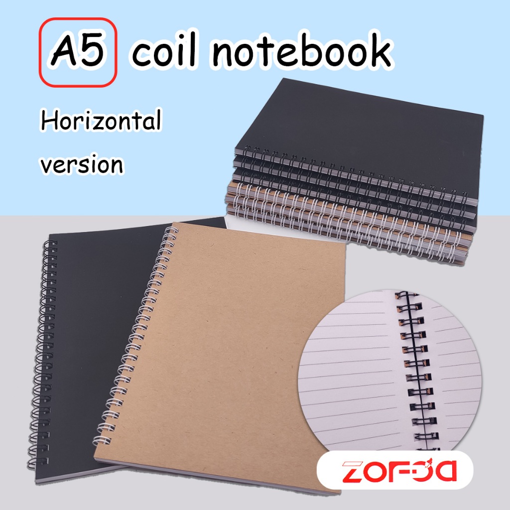 

A5 60 Lembar Buku Catatan Sampul Warna Solid Buku Catatan Koil Coil Notebook Buku Tulis Harian Buku Akuntansi Buku Kerja Siswa - ZOFDA