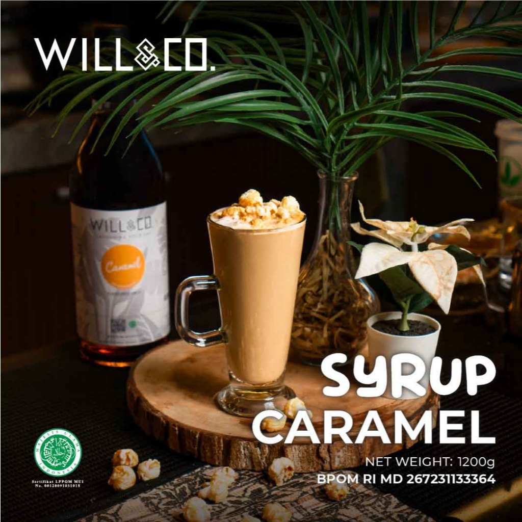 

Sirup Caramel 1.2 Liter Will&co