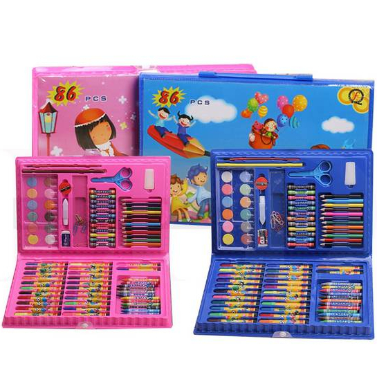 

STATIONERY SET ISI 86PC PENCIL WARNA CRAYON CAT AIR PERLENGKAPAN MENGGAMBAR ALAT MEWARNAI LUKIS SET LENGKAP KADO ANAK HAMPERS ULTAH