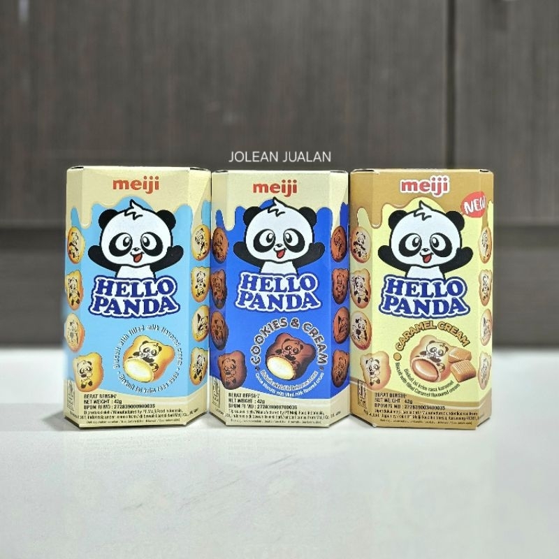 

MEIJI HELLO PANDA Caramel Cream 42gr