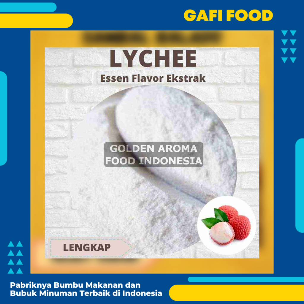 

Bubuk Leci Pure Efe 1/2 kg Essence Flavour Ekstrak 1/2 kg Lychee Essen Flavor Extract Murah Terbaik