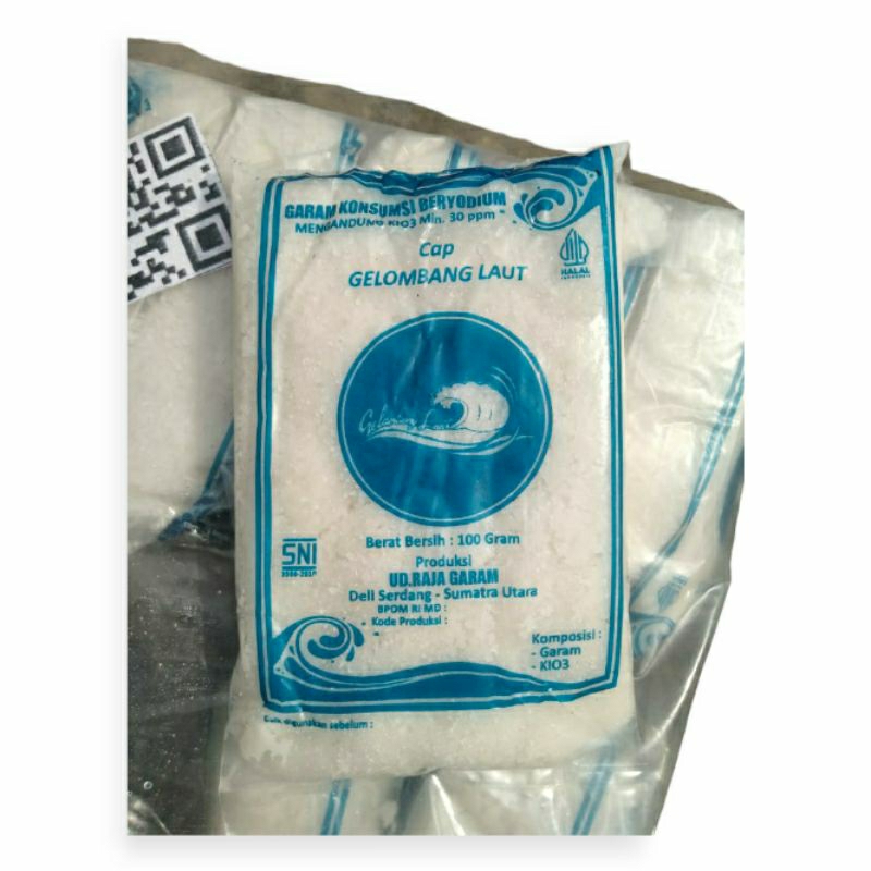 

Garam Cap Gelombang Laut 100 Gram