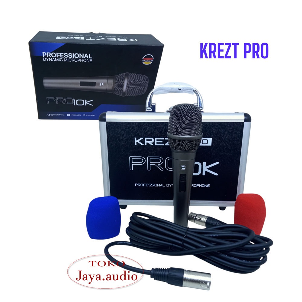 Krezt Pro Kabel Audio Mic Vokal Kabel Microphone Original KREZT