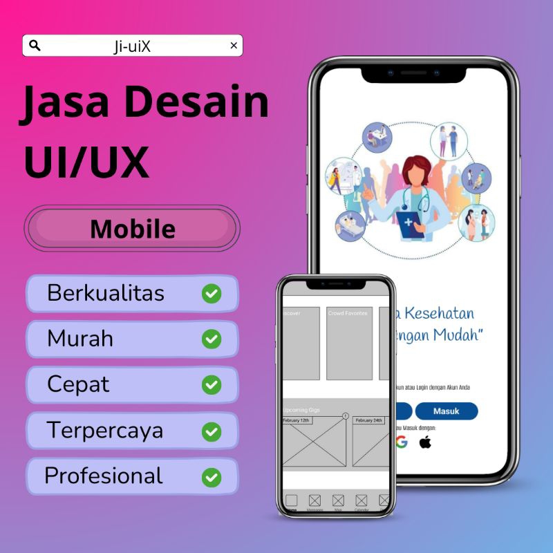 Jasa Desain UI/UX Untuk Mobile Apps