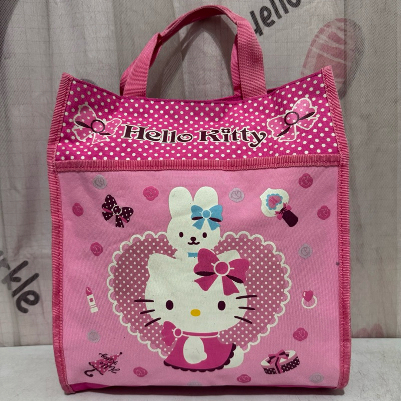 tas handbag kanvas hello kitty sanrio preloved