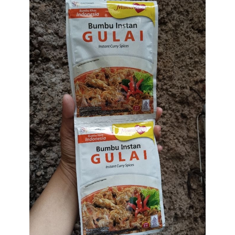 

Mama Suka Bumbu Instan Gulai 1 Renceng isi 10 Sachet
