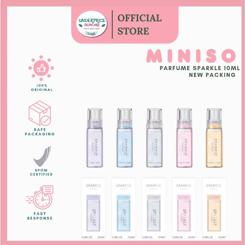 MINISO Parfum Sparkle 10ml New Packaging