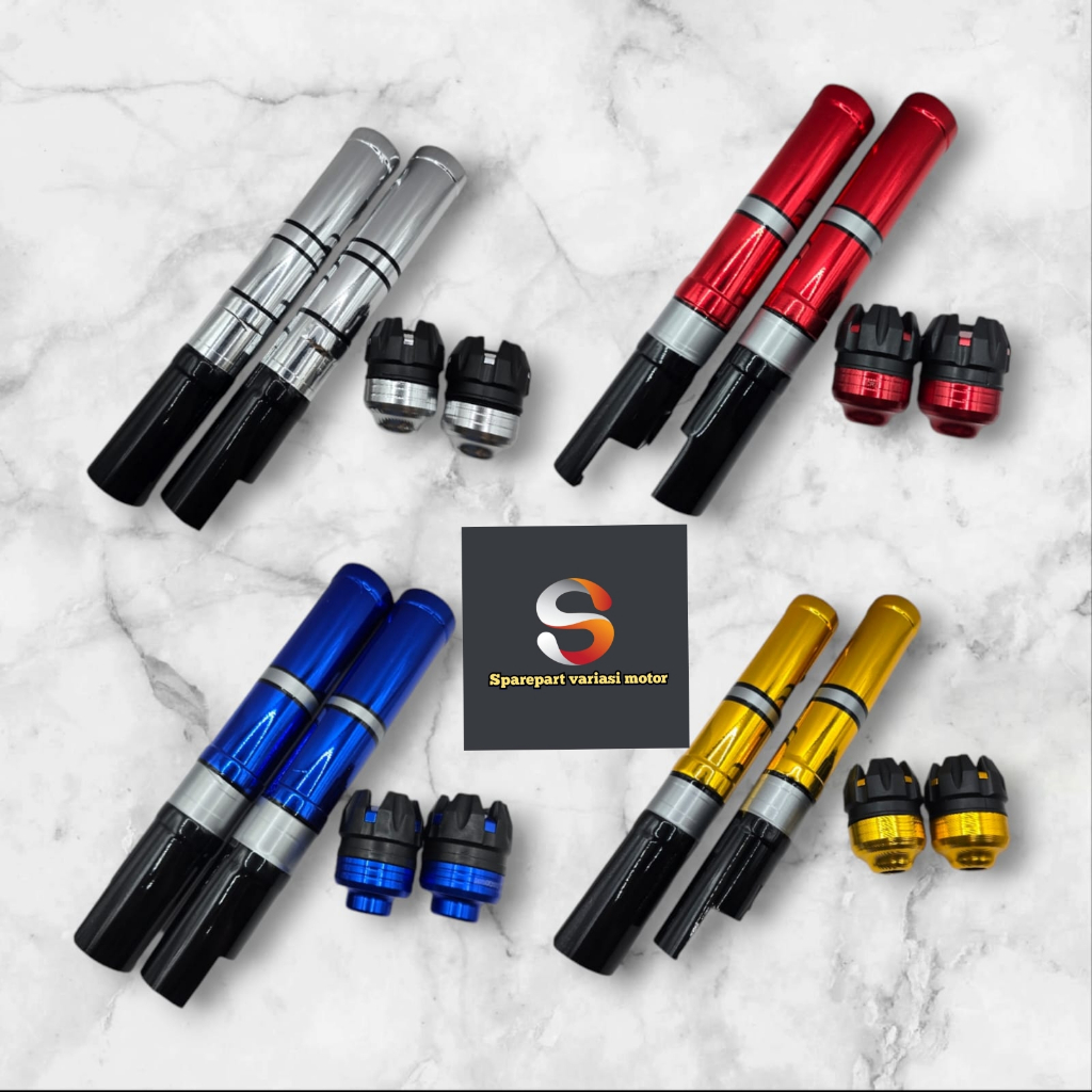 cover shock depan plus jalu as all motor khusus (jupiter mx old, mx king mx 135 mx new)