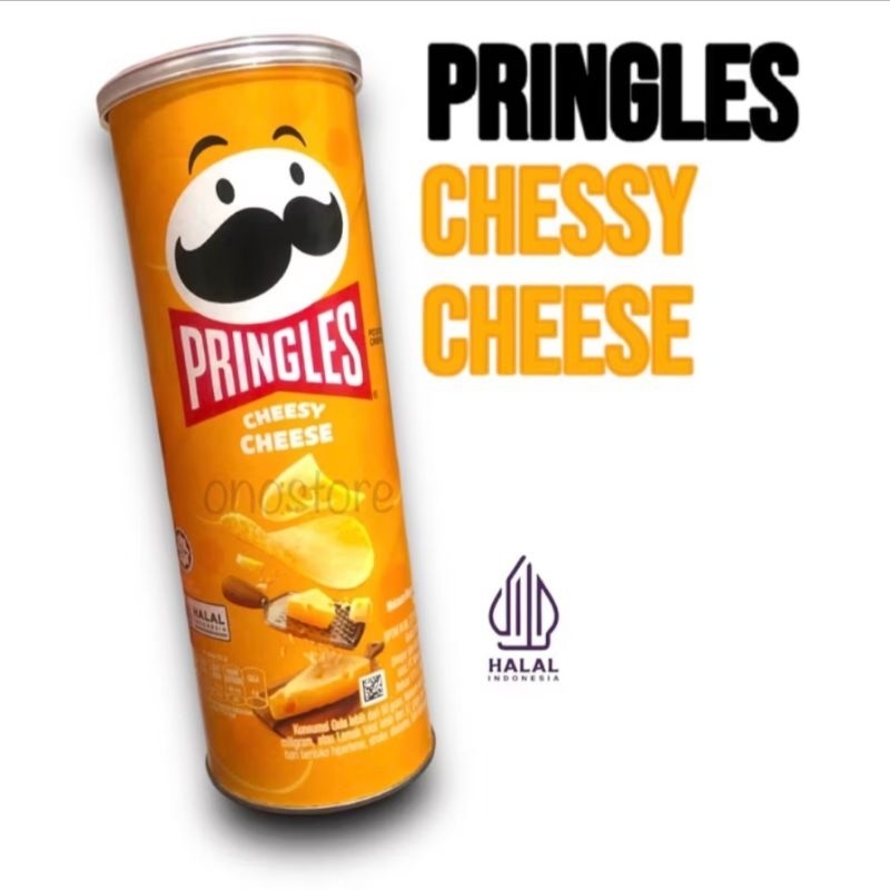 

Pringles Potato Cheesy Cheese 102gram