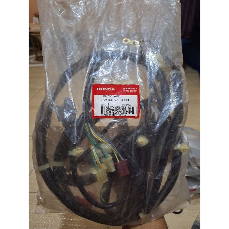 kabel body bodi utama wire hardness honda spacy spasi spesi FI injection original ahm honda 32100-kz