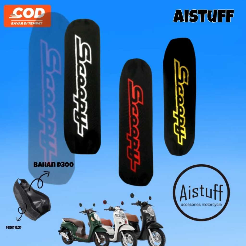 Sarung Shockbreaker MOTOR cover shockbreaker Motor All Scoopy Waterproof