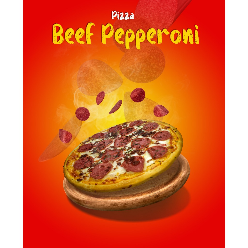 

DCheese Pizza-Beef Pepperoni _Frozen Pizza Home Made