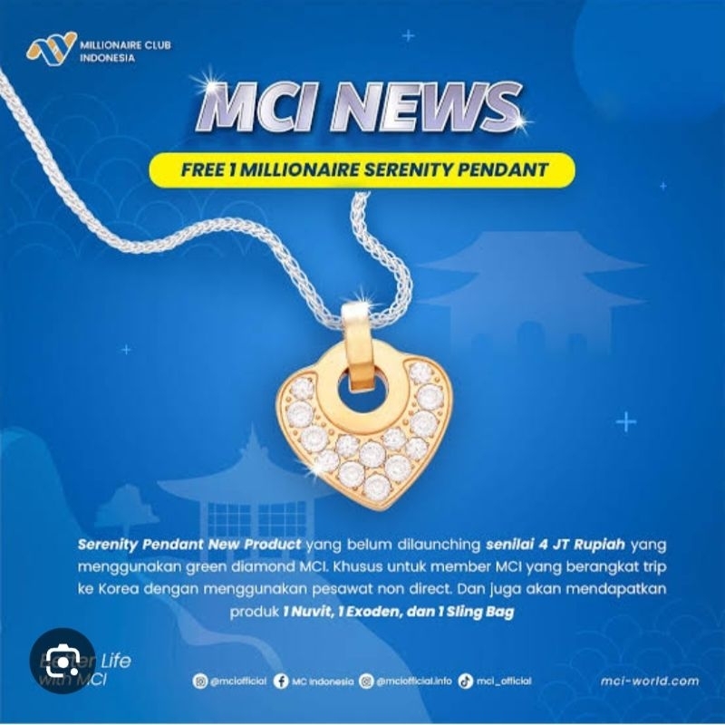 pendant serenity mci (Segel ORI)
