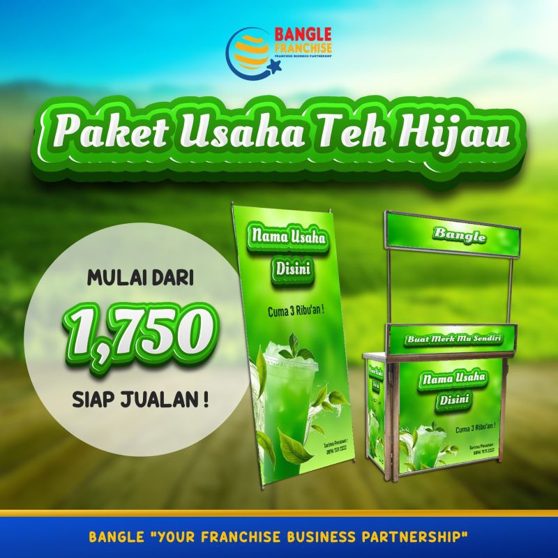 

PAKET USAHA TEH HIJAU SIAPP JUALAN