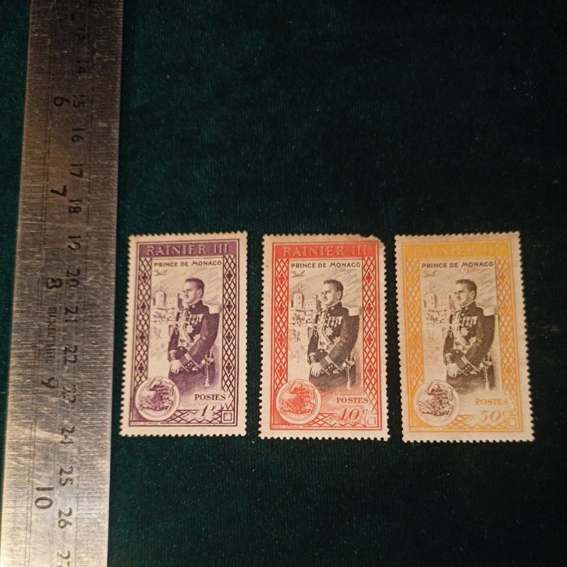 

Prangko Stamp RAINIER III Prince de Monaco