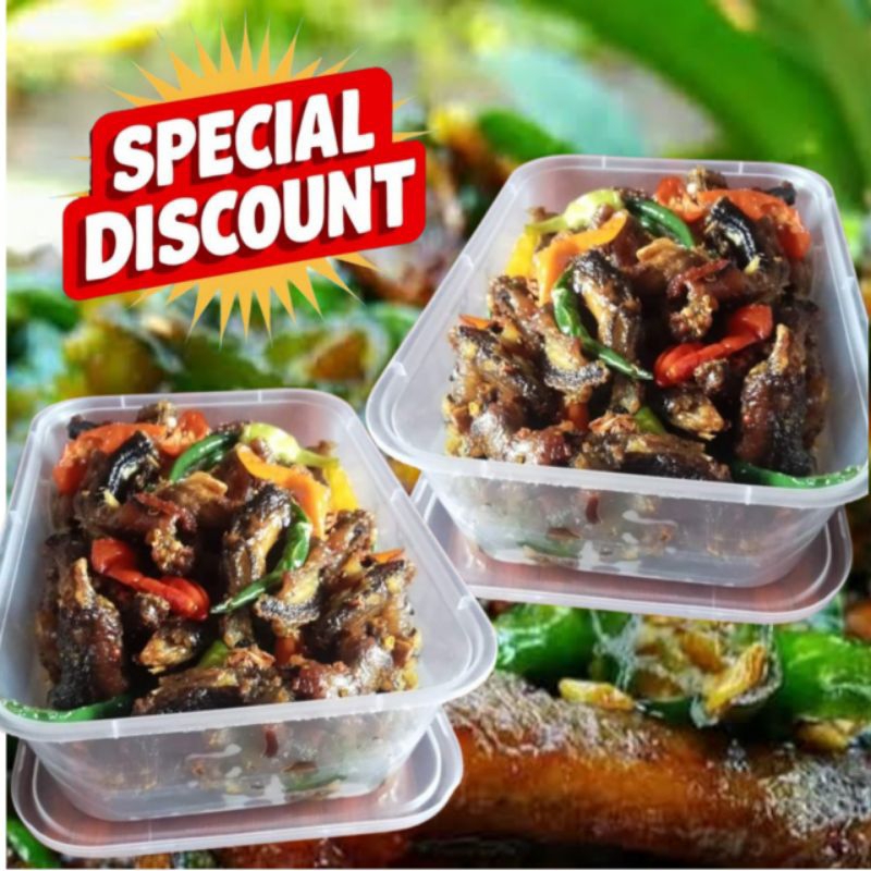 

Belut Goreng Bakar Cabe Ijo Oseng Extra Pedas Original Isi 250gr Kotak Makan Halal Tanpa Bahan Pengawet