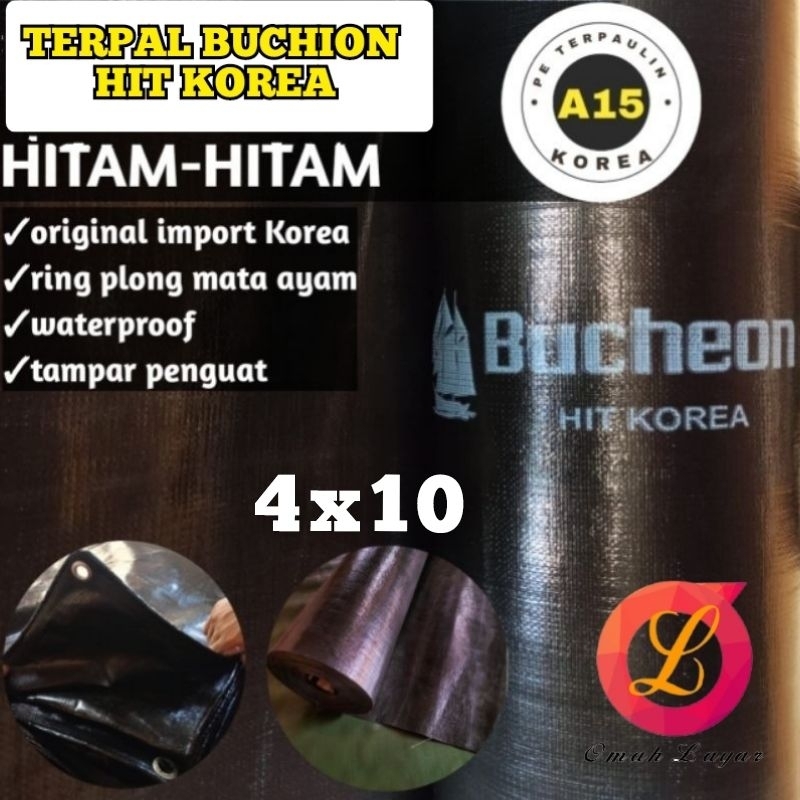 terpal lembaran 4x10 bucheon Korea
